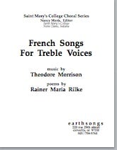 French Songs SSAA choral sheet music cover Thumbnail